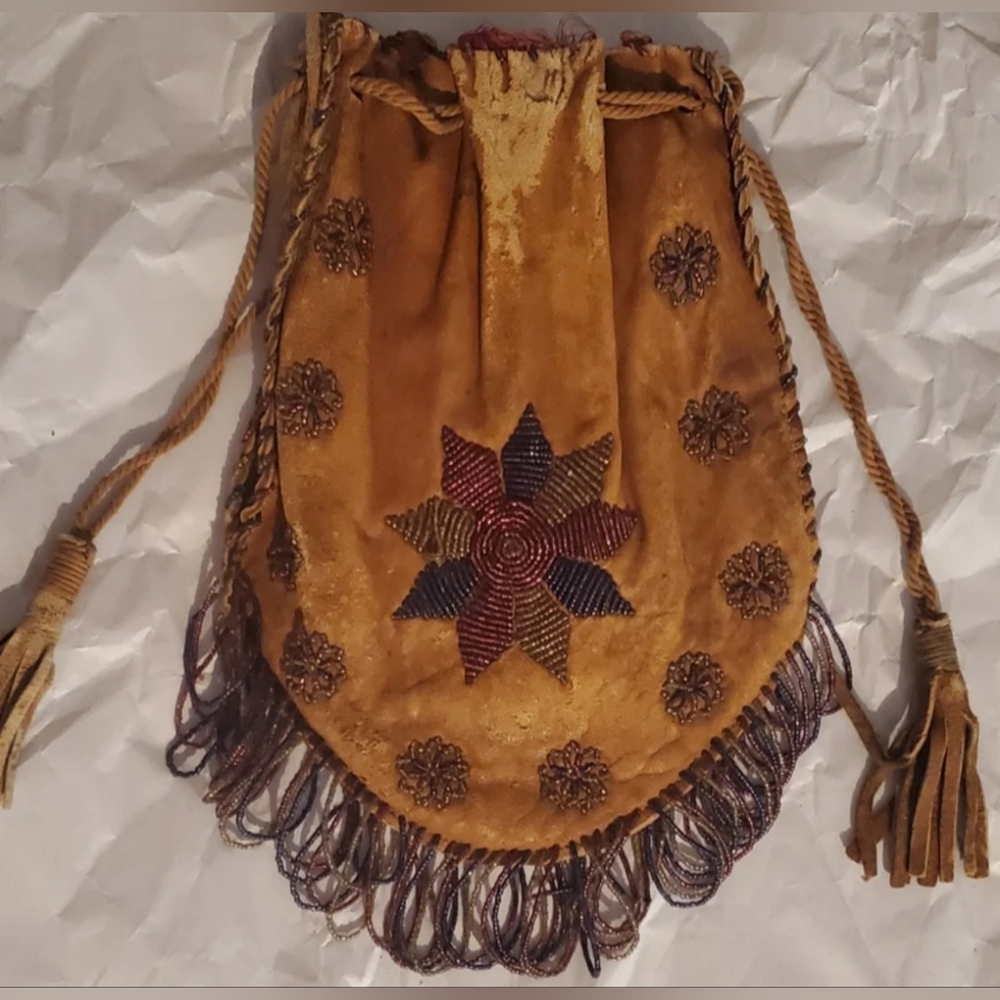 Antique Beaded Native American Bag